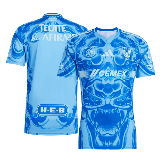Tigres UANL Away Soccer Jersey 25/26 Blue