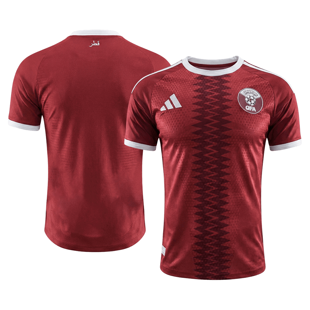Qatar Men's Home Shirt 2026 World Cup Version - Slim Fit