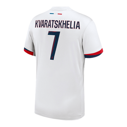KVARATSKHELIA #7 PSG Away Soccer Jersey 2024/25
