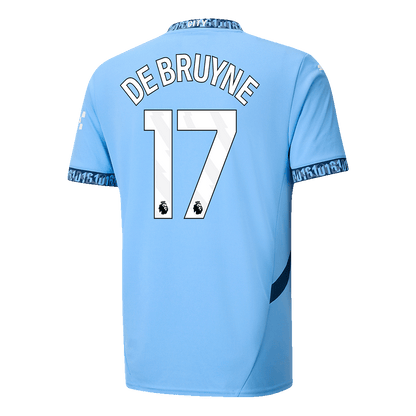 DE BRUYNE #17 Manchester City Home Football Shirt