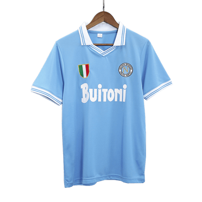 Retro 1986/87 Napoli Home Soccer Jersey