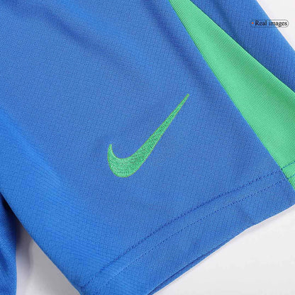 Kid's Brazil Home Soccer Jersey Kit(Jersey+Shorts+Socks) Copa America 2024