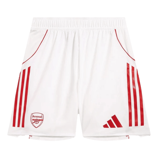 Authentic 25/26 Arsenal Home Shorts White