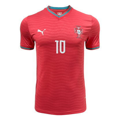 Player Version BERNARDO #10 Portugal Home Football Shirt 2026
