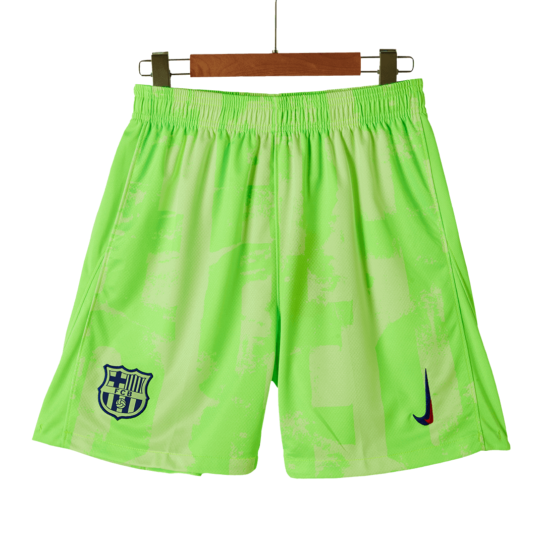 Barcelona Third Away Soccer Jersey Kit(Jersey+Shorts) - UCL