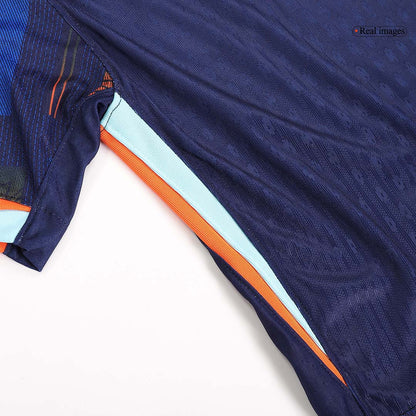 Authentic Netherlands Away Soccer Jersey Euro 2024