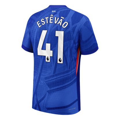 Authentic ESTÊVÃO #41 Chelsea Home Soccer Jersey 2025/26