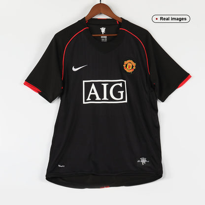 Retro 2007/08 Manchester United Away Soccer Jersey