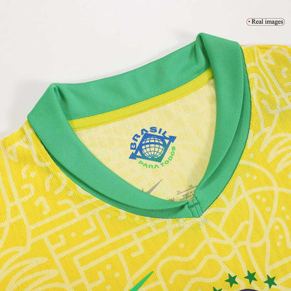 Authentic Brazil Home Soccer Jersey Copa America 2024