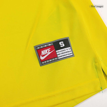Retro 1998 Brazil Home Soccer Jersey