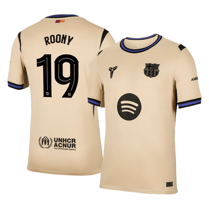 ROONY #19 Barcelona Away Soccer Jersey 2025/26—UCL