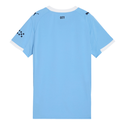 Women's Manchester City Home Soccer Jersey 2025/26 Blue