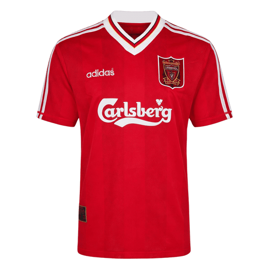 Retro 1995/96 Liverpool Home Soccer Jersey