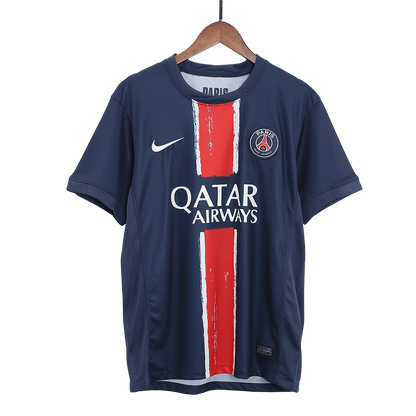 O.DEMBÉLÉ #10 PSG Home Soccer Jersey 2024/25 Navy - UCL