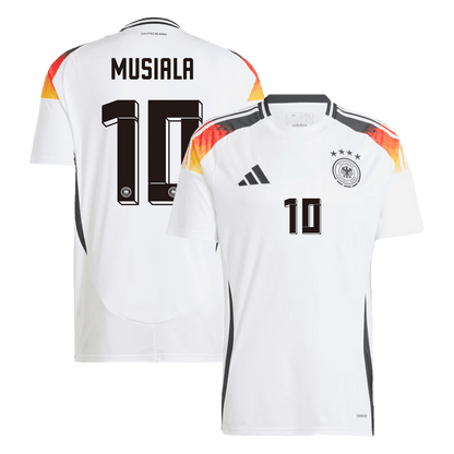 MUSIALA #10 Germany Home Soccer Jersey Euro 2024