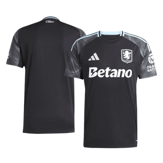 Aston Villa Away Soccer Jersey 25/26 Black