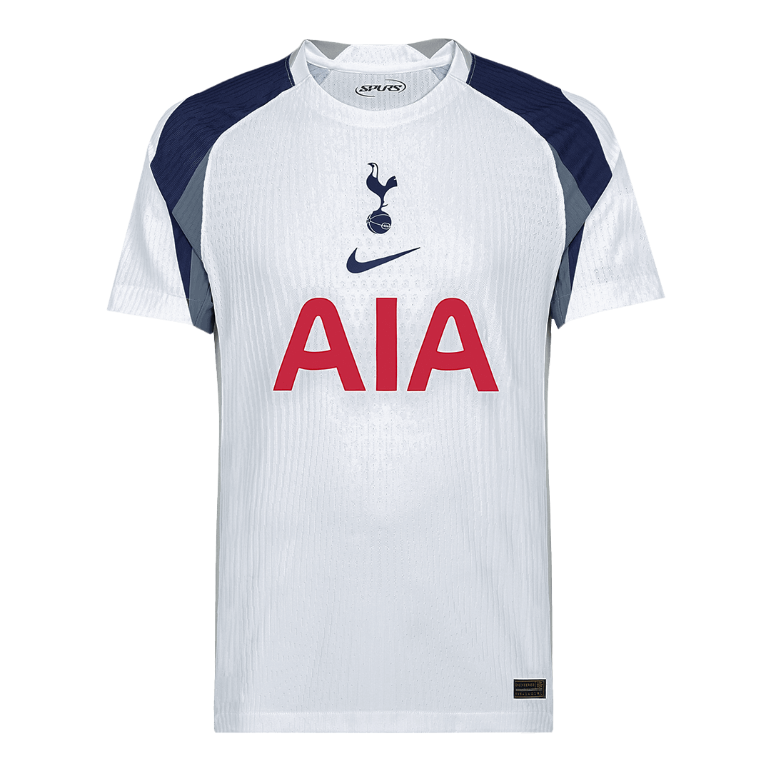 XAVI #7 Authentic Tottenham Hotspur Home Soccer Jersey 2025/26 White