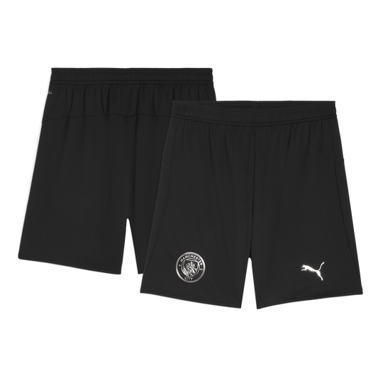 Manchester City Away Soccer Shorts 25/26 Black