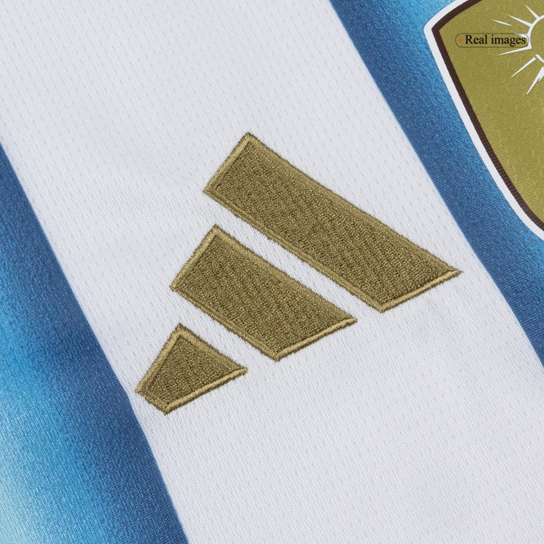 E. FERNÁNDEZ #24 Argentina Home Football Shirt World Cup 2026 Blue&White