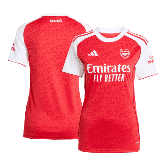 Women's Arsenal Home Soccer Jersey 2025/26 Red