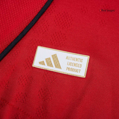 ŠEŠKO #30 Authentic Manchester United Home Soccer Jersey 2025/26 Red
