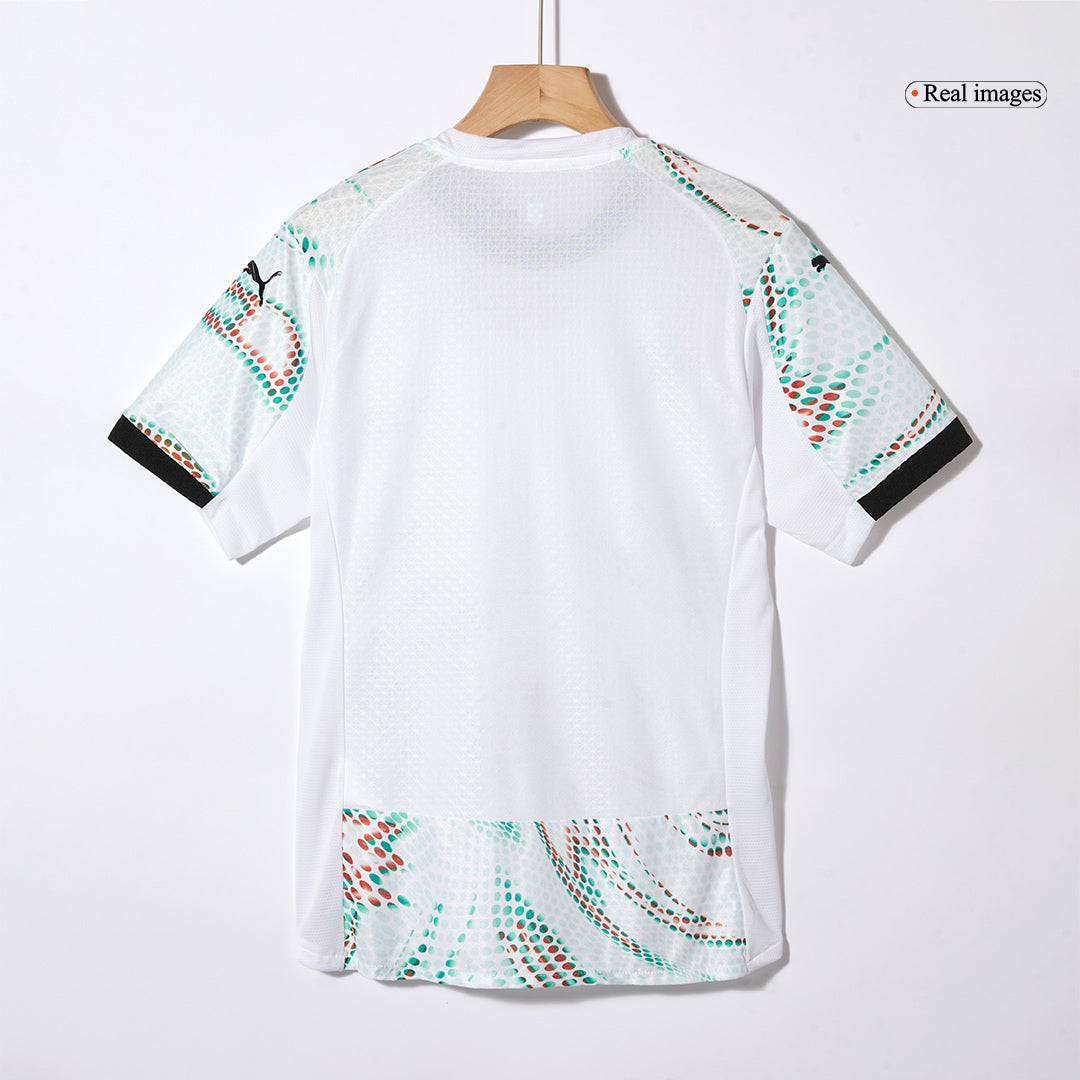 Authentic RONALDO #7 Portugal Away Soccer Jersey 2025 White