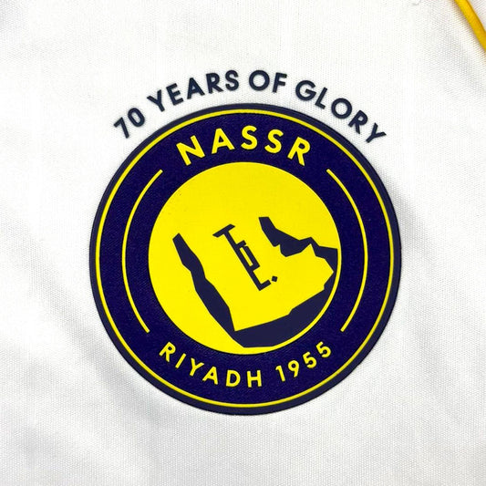 Al Nassr Third Away Soccer Jersey 2025/26 White