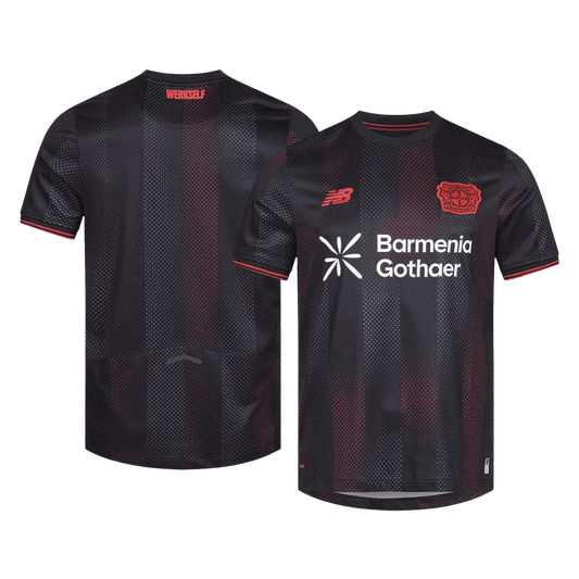 Bayer 04 Leverkusen Home Soccer Jersey 25/26 Black