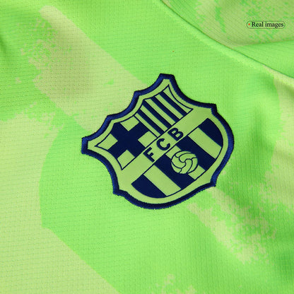 Barcelona Third Away Soccer Jersey Kit(Jersey+Shorts) - UCL