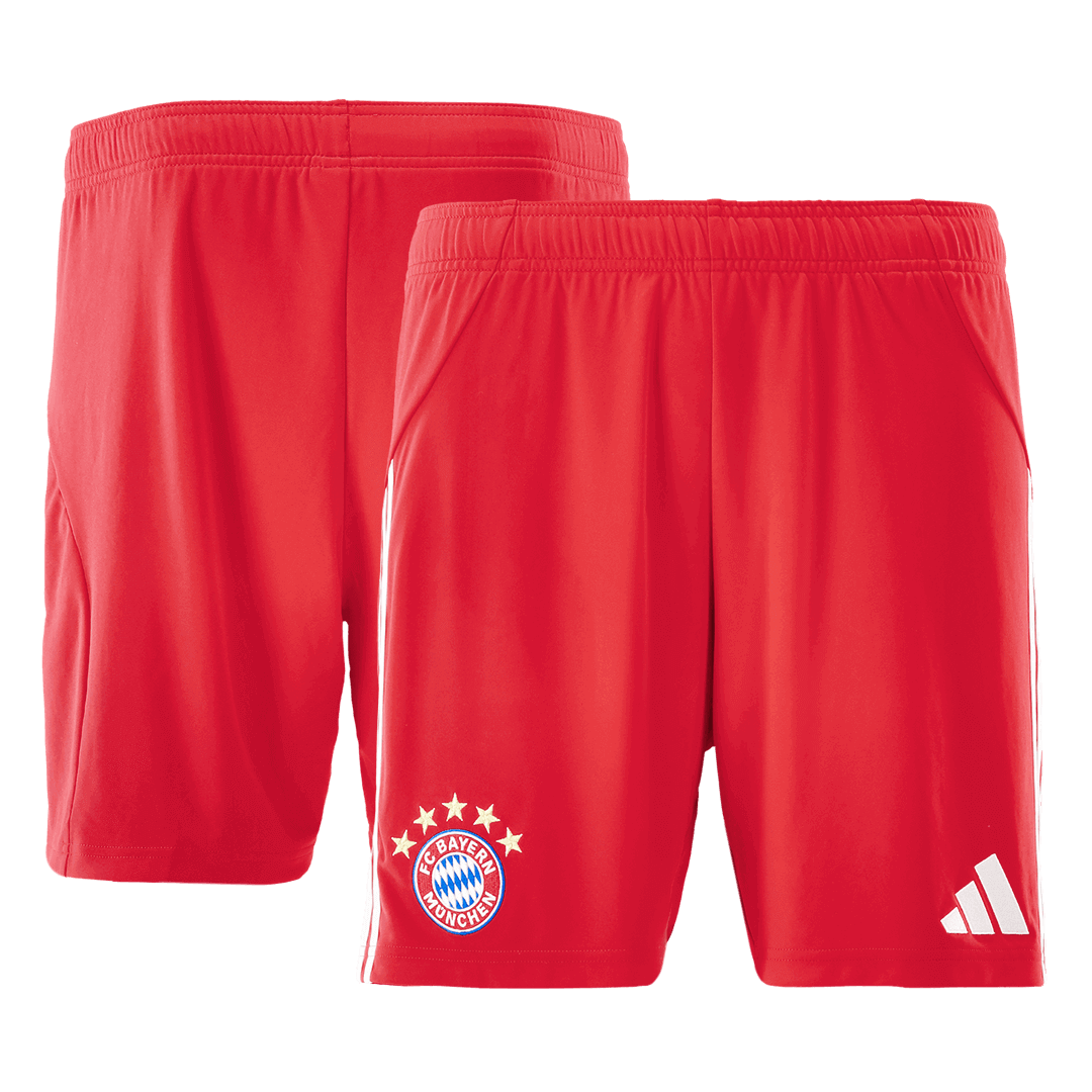 Bayern Munich Home Soccer Jersey Kit(Jersey+Shorts) 2025/26 Red