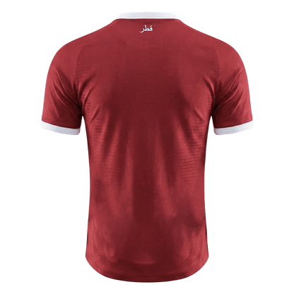 Qatar Men's Home Shirt 2026 World Cup Version - Slim Fit