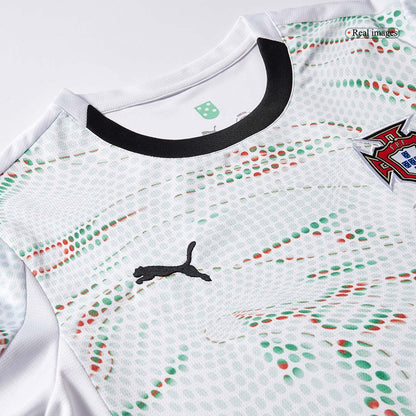 Portugal Away Long Sleeve Soccer Jersey 2025 White