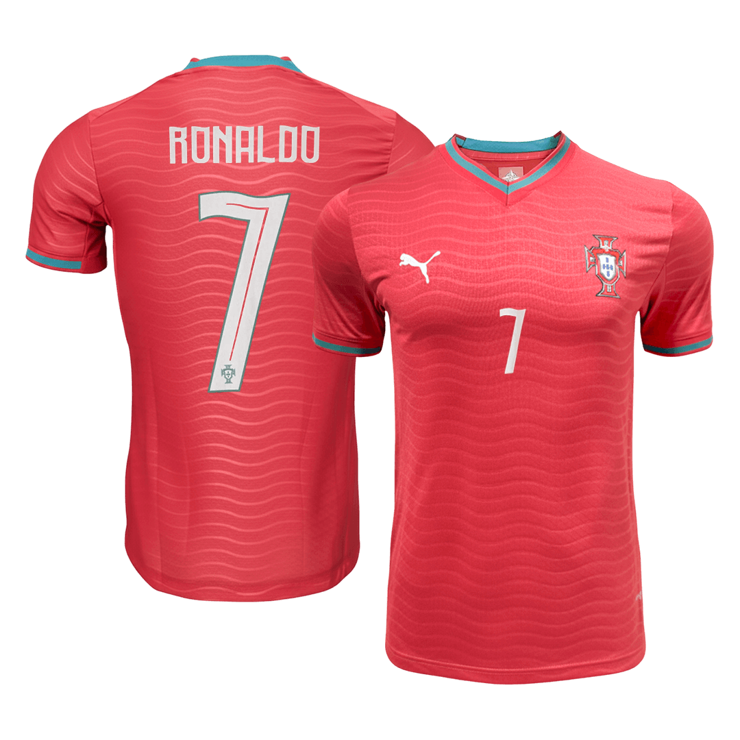 Authentic RONALDO #7 Portugal Home Soccer Jersey 2026