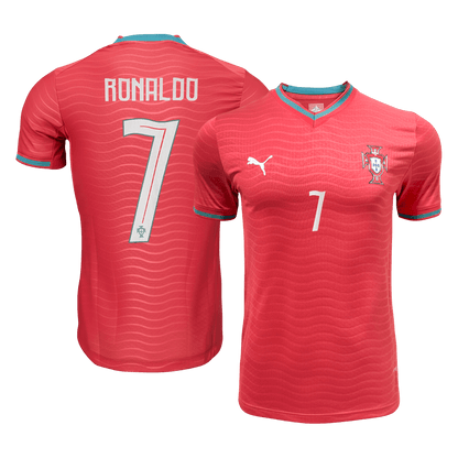 Men's Portugal RONALDO #7 Home Jersey World Cup 2026 - Slim Fit