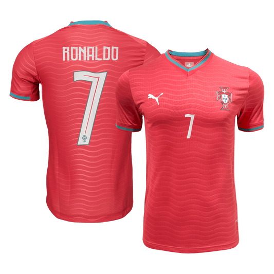 Men's Portugal RONALDO #7 Home Jersey World Cup 2026 - Slim Fit
