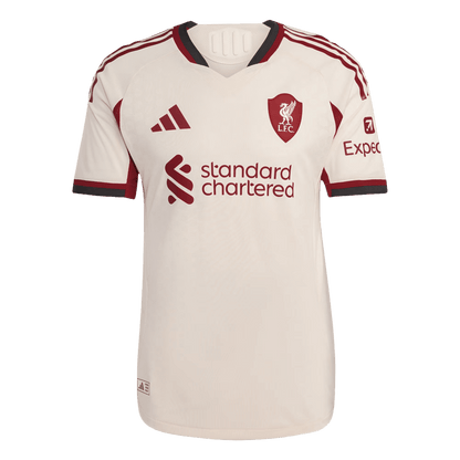 Authentic SZOBOSZLAI #8 Liverpool Away Soccer Jersey 2025/26