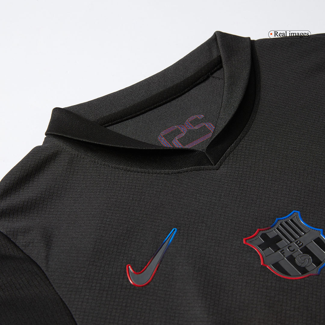 Kids Barcelona Custom Away Soccer Kits 2024/25