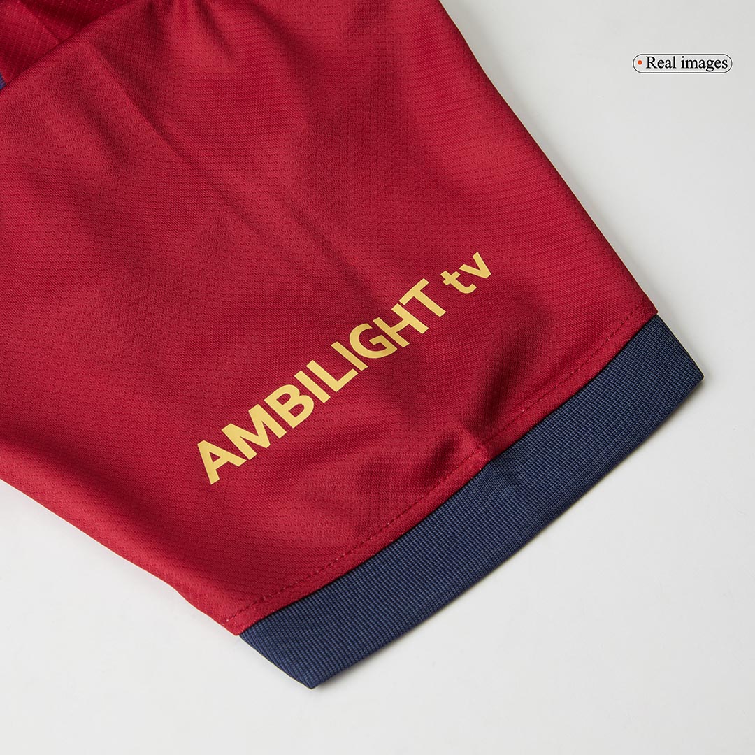 Barcelona Home Soccer Jersey 2024/25 - Spotify Logo Without Text