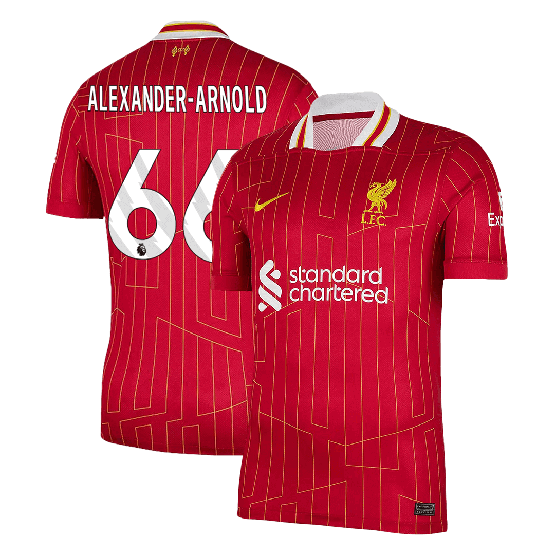 ALEXANDER-ARNOLD #66 Liverpool Home Football Shirt 2024/25