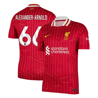 ALEXANDER-ARNOLD #66 Liverpool Home Football Shirt 2024/25