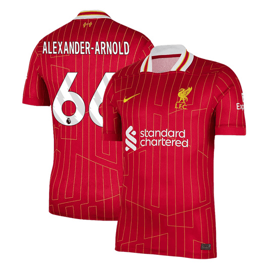 ALEXANDER-ARNOLD #66 Liverpool Home Football Shirt 2024/25
