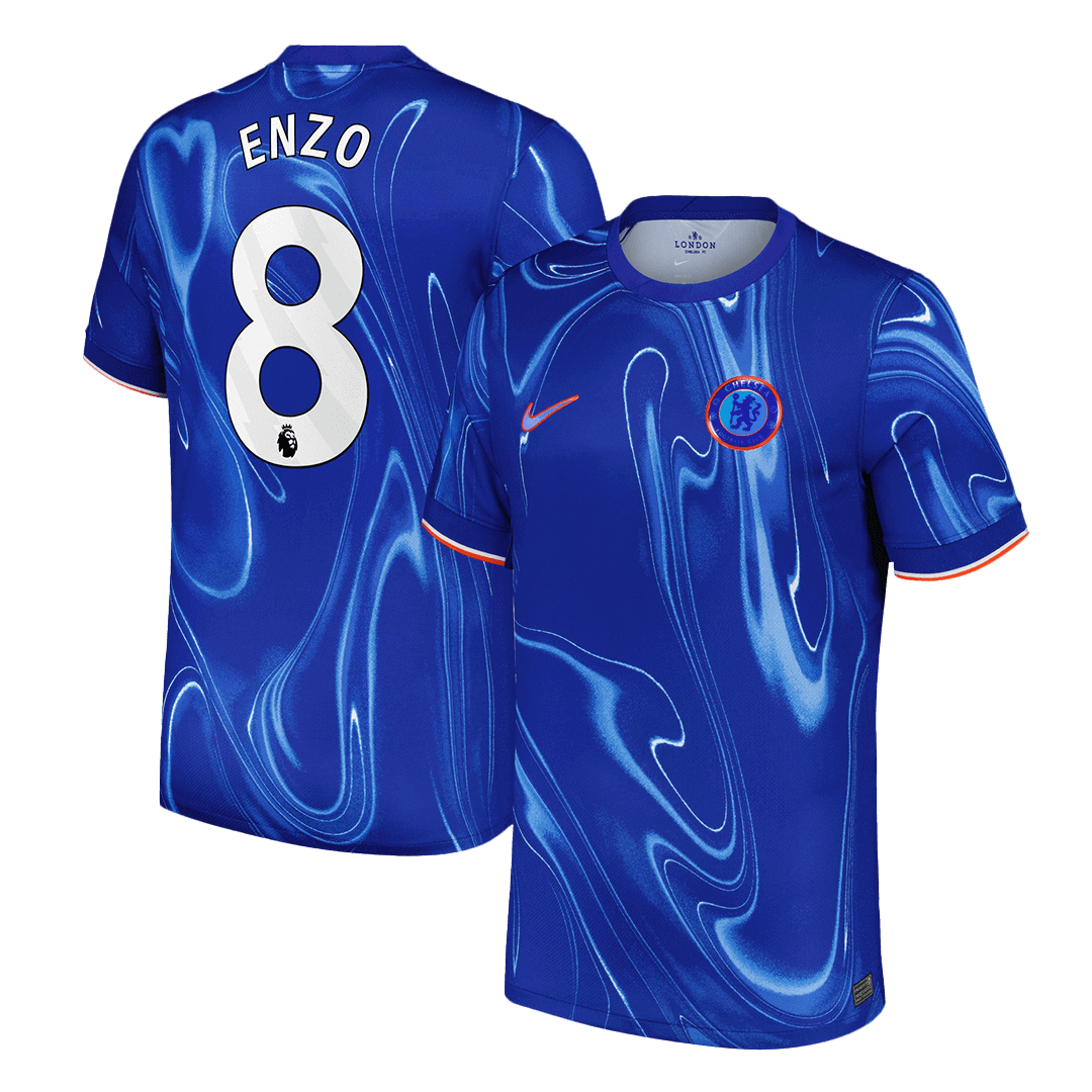 ENZO #8 Chelsea Home Football Shirt