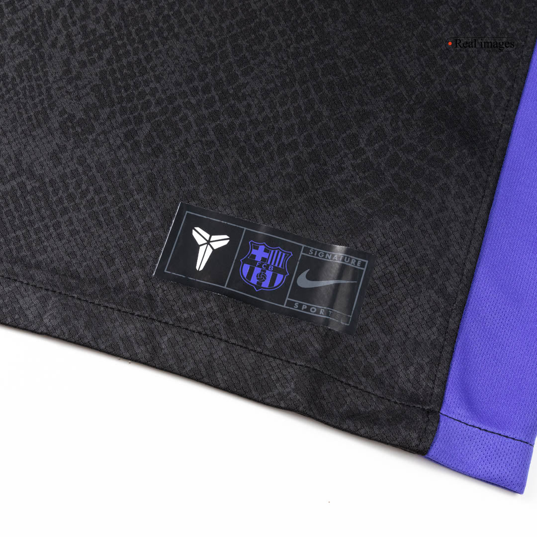 Barcelona x Kobe Bryant Pre-Match Training Soccer Jersey 25/26 Black