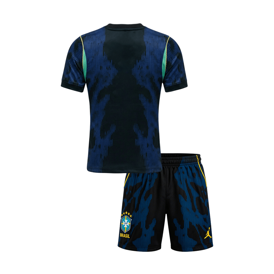 Brazil Away Kids' Kit (Shirt + Shorts) World Cup 2026