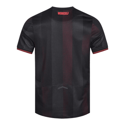Bayer 04 Leverkusen Home Soccer Jersey 25/26 Black