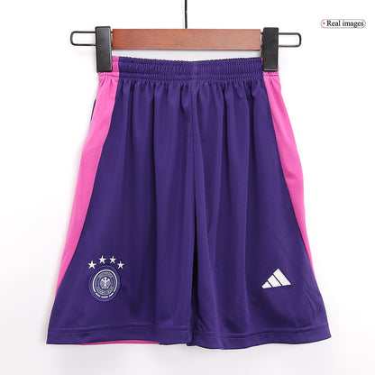 Kid's Germany Away Soccer Jersey Kit(Jersey+Shorts) Euro 2024