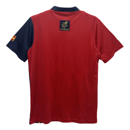 Retro 1996 Spain Home Soccer Jersey