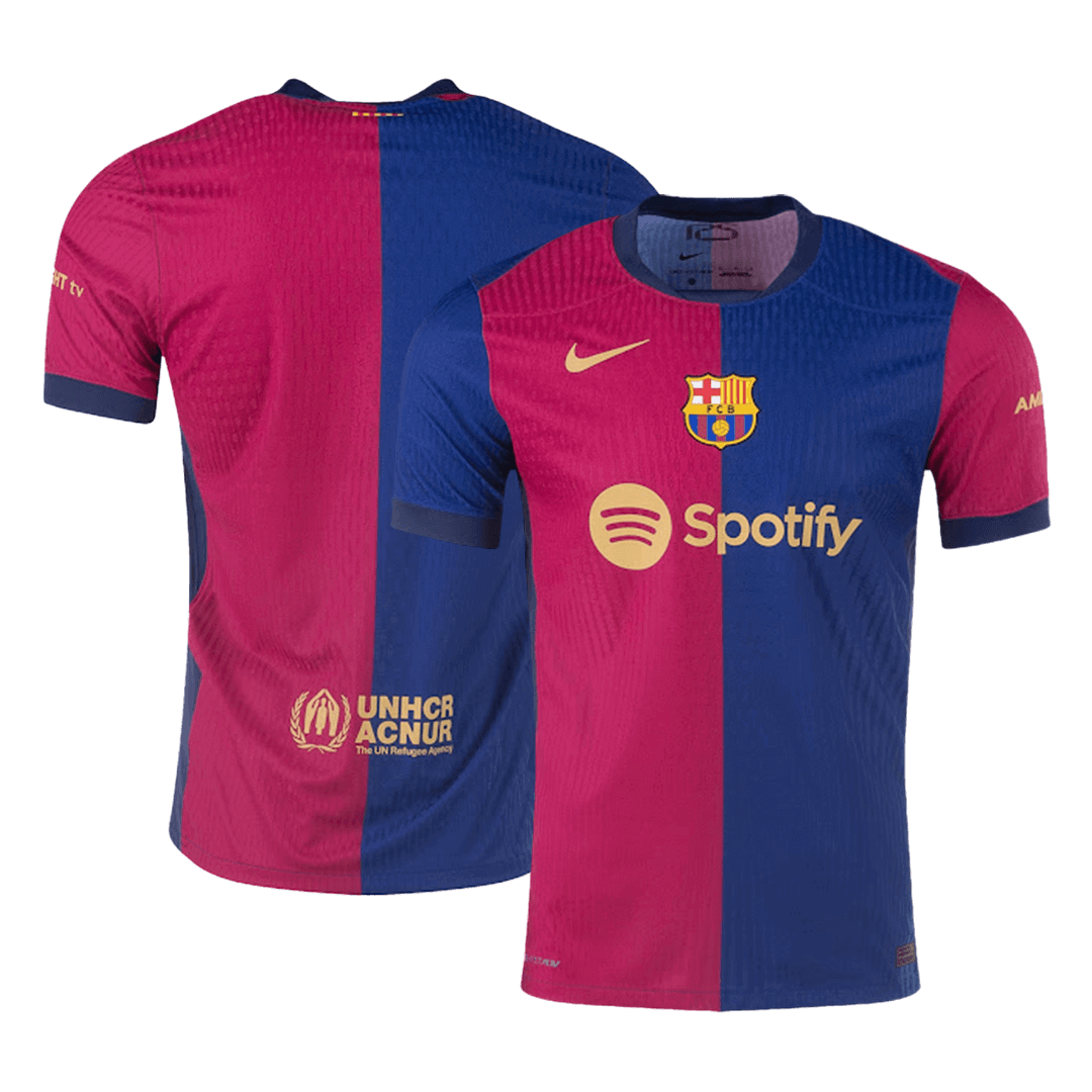Authentic  Barcelona Home Football Shirt 2024/25 - old sponsor