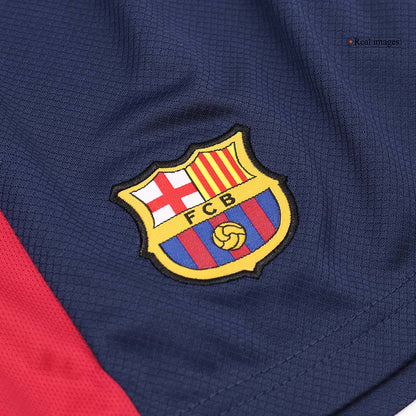Kid's Barcelona Home Soccer Jersey Kit(Jersey+Shorts) 2024/25
