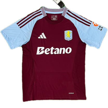 Aston Villa Home Football Shirt 2024/25 Red